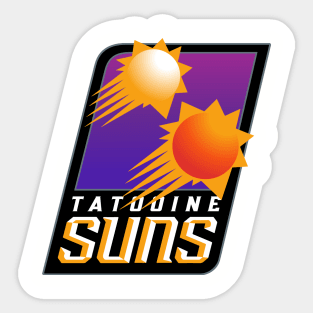 T Suns Sticker